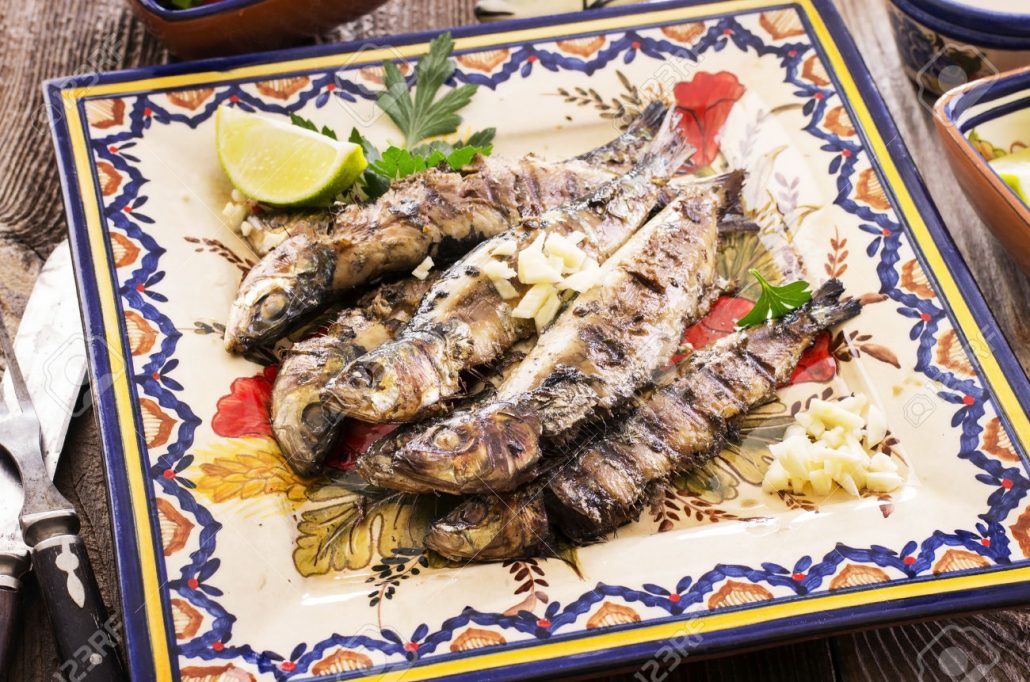 portuguese grilled sardines